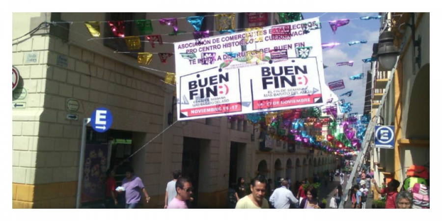 Esperan comerciantes una recuperación del cinco por ciento durante El Buen Fin: Canaco