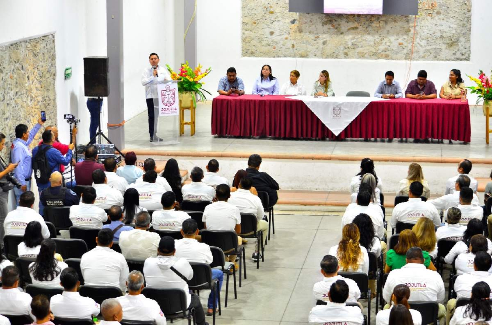 Rinde informe de 100 días alcalde de Jojutla