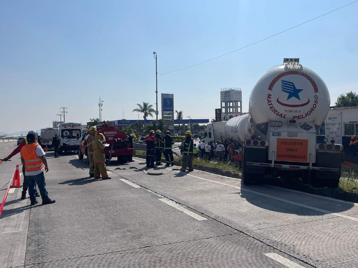 Conducía un tráiler cargado de gas bajo los efectos de la droga