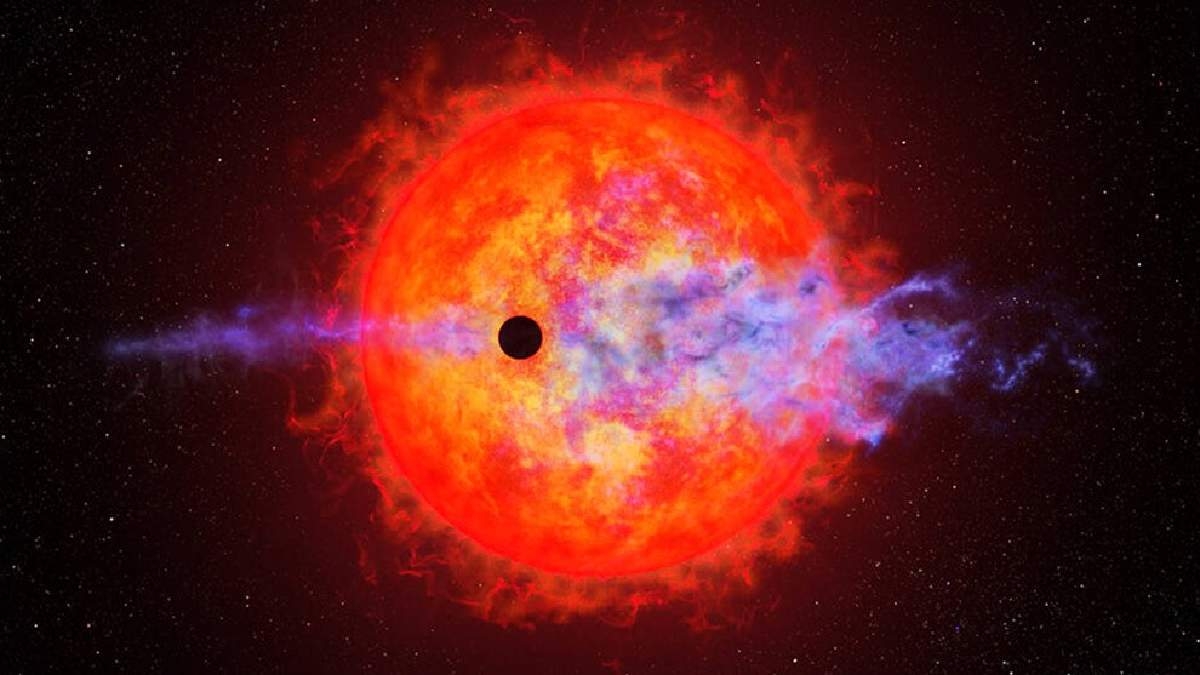 Estrella evapora la atmósfera de un planeta