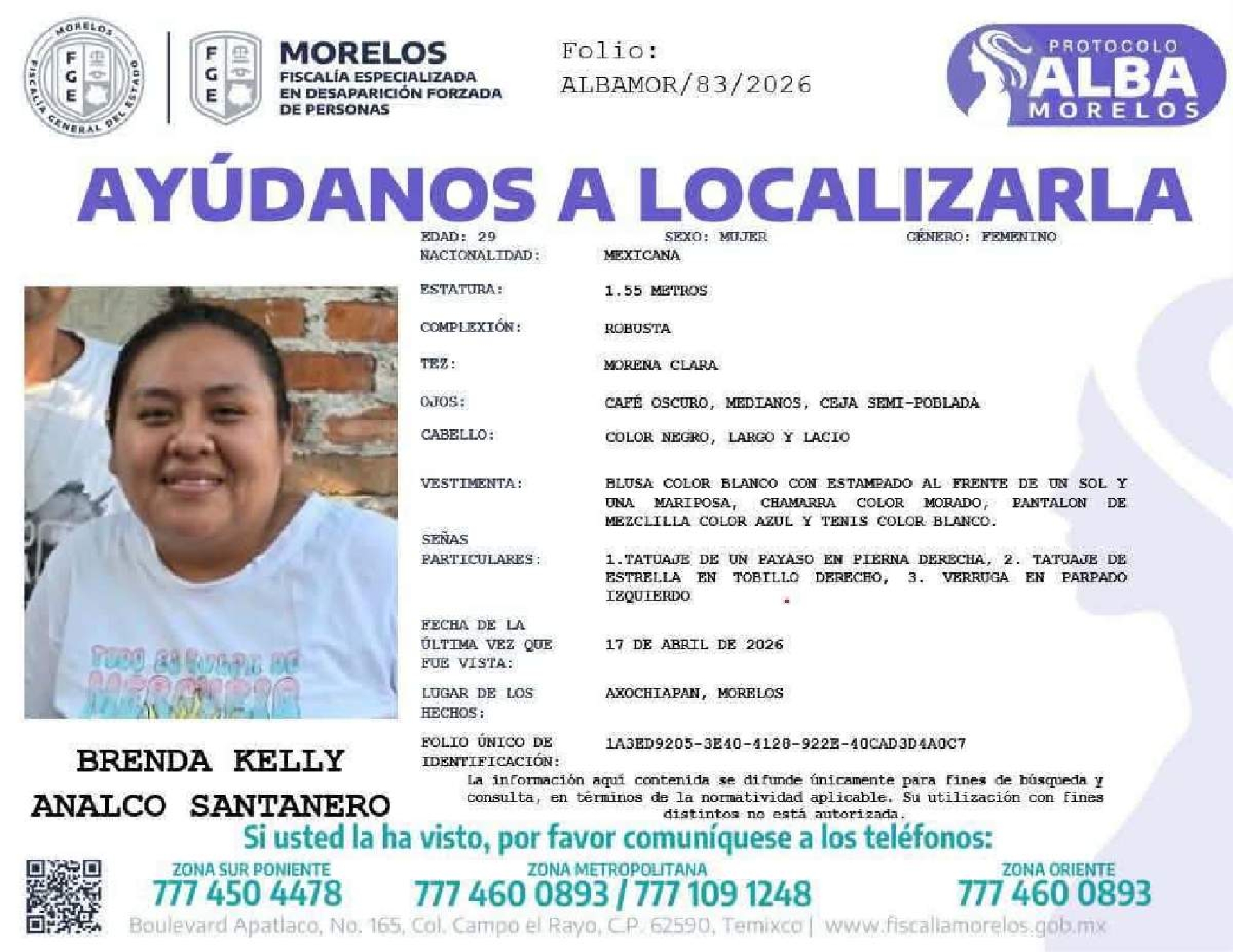 A proceso, madre e hijo por desaparición y muerte de Brenda Kelly