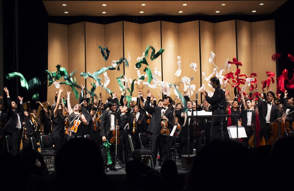 Brillante y clamoroso concierto de la Orquesta Sinfónica Infantil de México