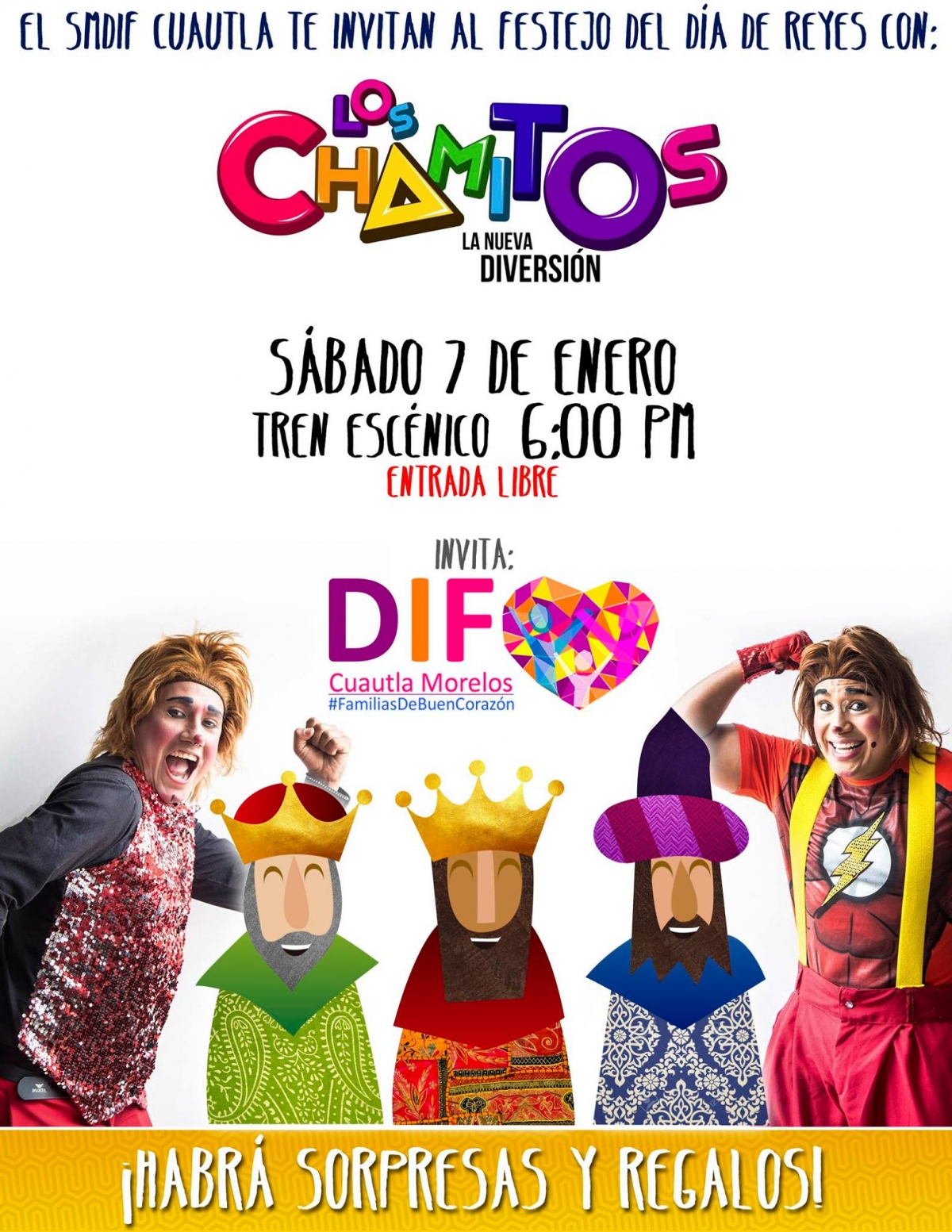 Hoy, festejarán a los niños de Cuautla el día de reyes