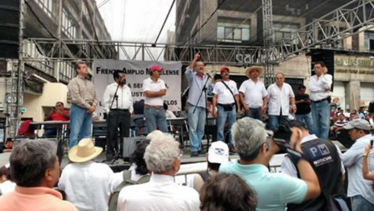 Manifestantes sesionarán mañana en el primer cuadro