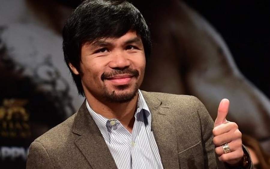 Manny Pacquiao entregó 150 viviendas a familias sin hogar