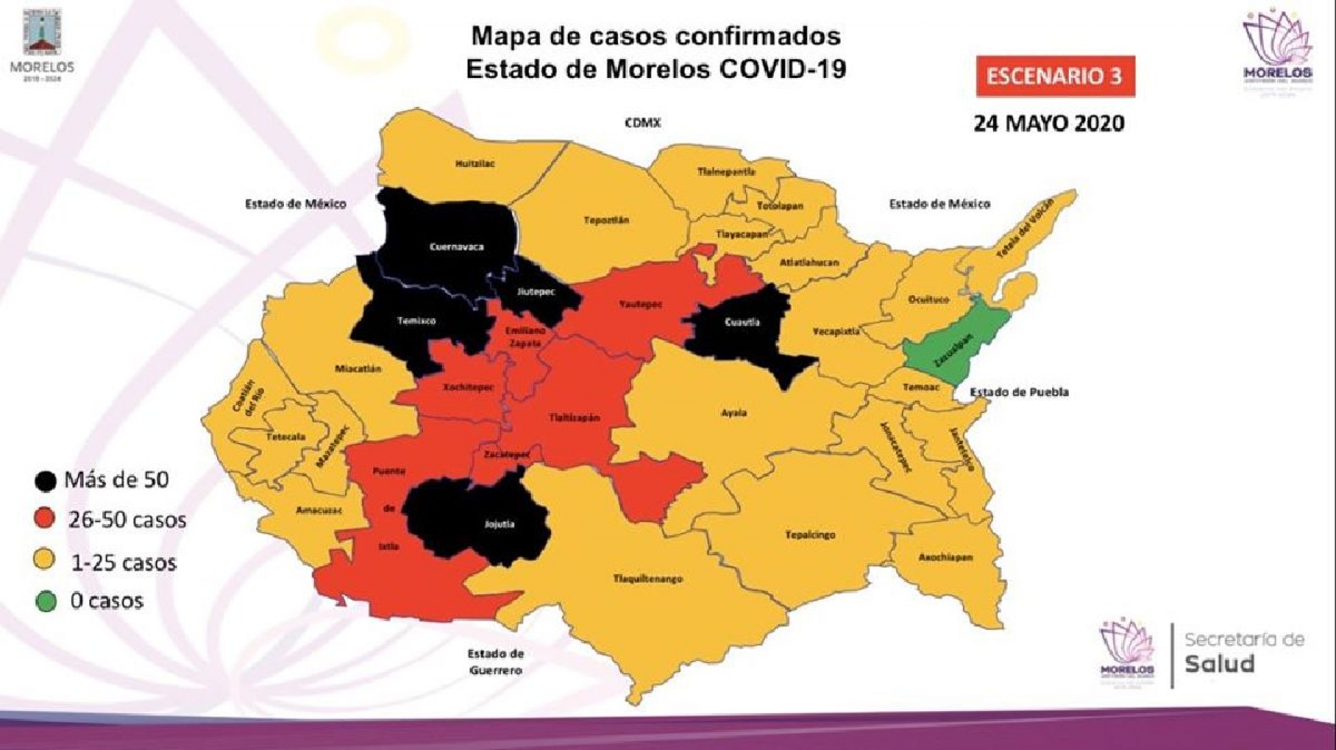 Morelos está en la etapa de más alto riesgo de transmisión: SS