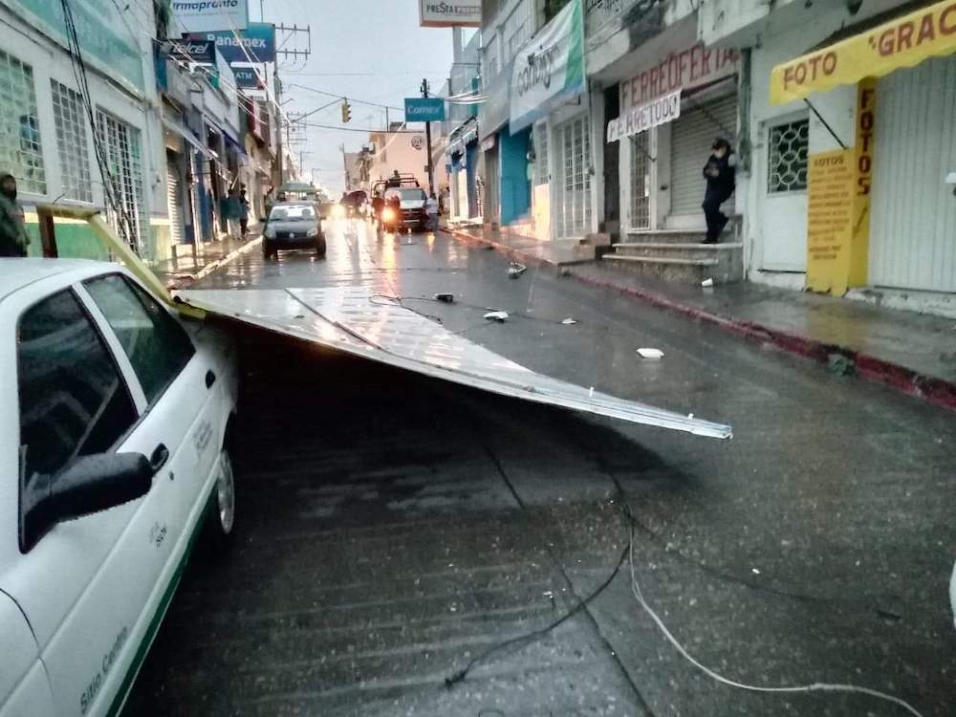 Cuantiosos daños por la lluvia del viernes en Puente de Ixtla