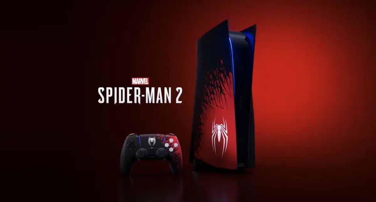 Sony lanza una edición especial de PS5 inspirada en 'Spider-Man 2'
