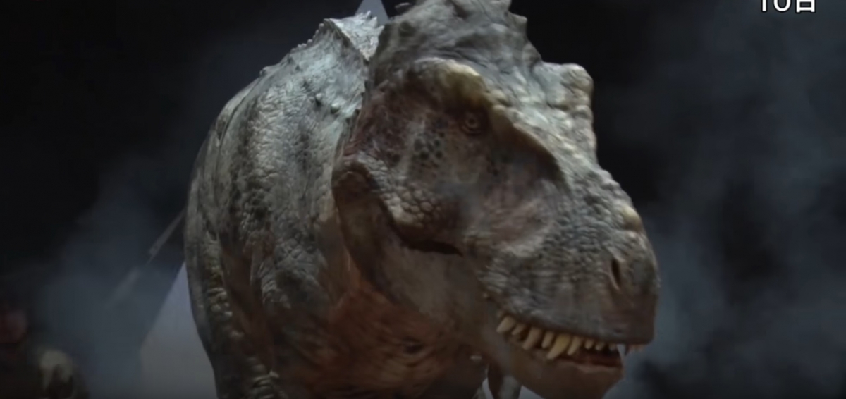 El mejor disfraz de T-Rex que verás en mucho tiempo