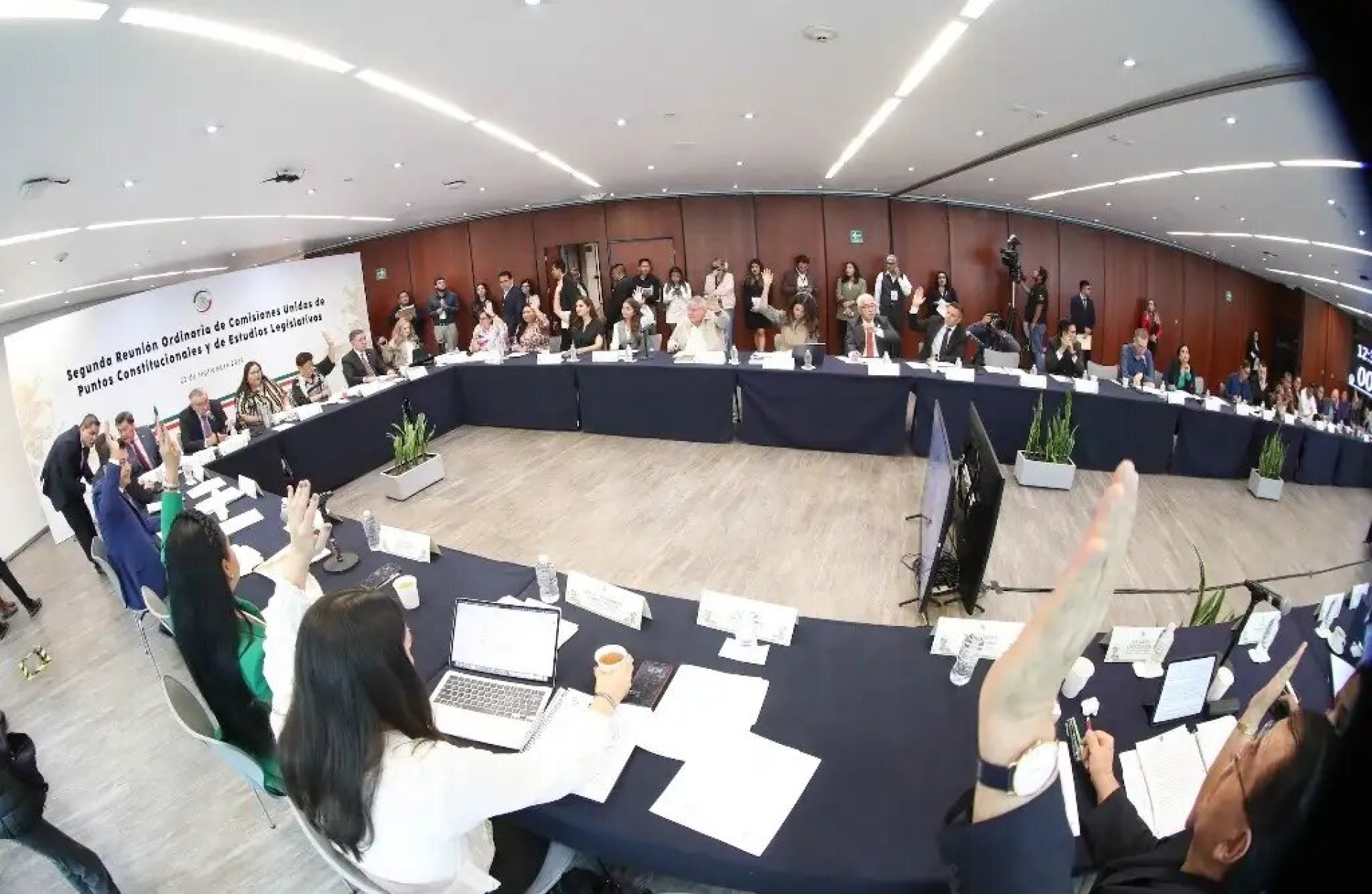 Comisiones del Senado aprueban el traspaso de la Guardia Nacional a la Sedena