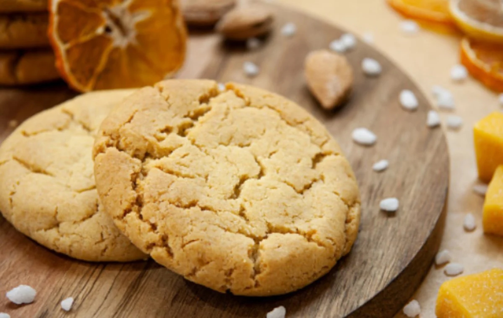 Receta fácil: Galletas de naranja con chocolate y nuez en pocos pasos