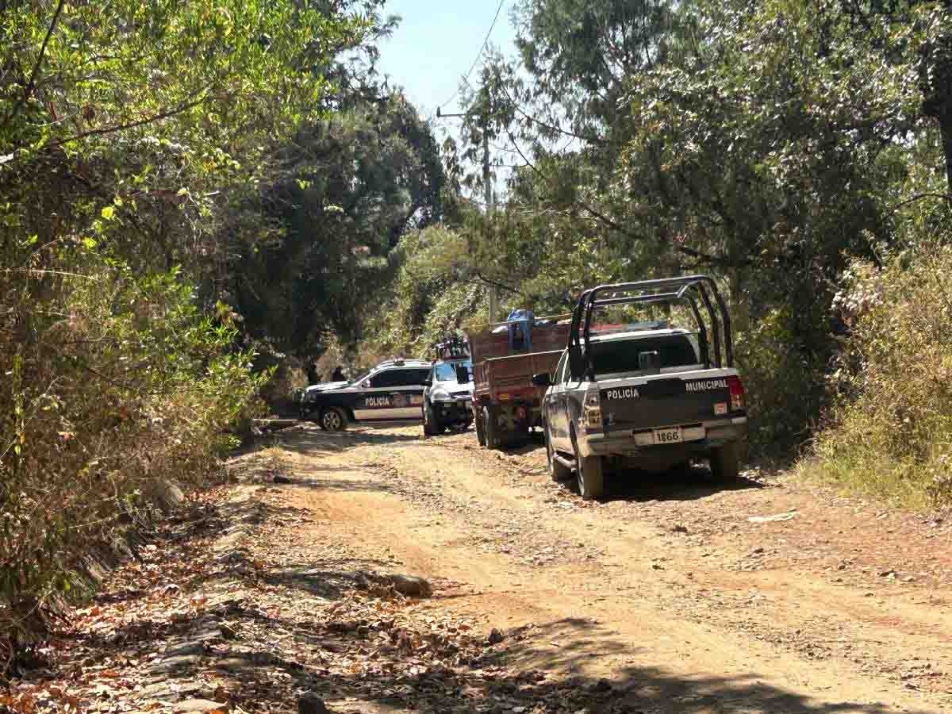 Tiran el cuerpo de una mujer en el paraje Las Carpas