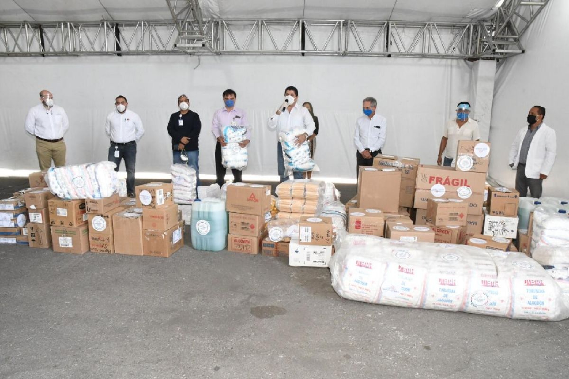 Donan insumos para albergue del Hospital General de Cuautla