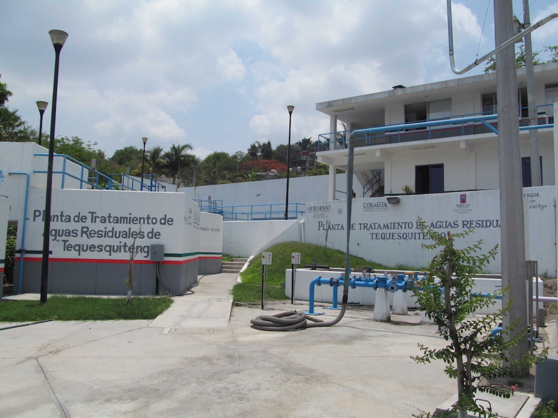 Subutilizada, la planta de tratamiento de Tequesquitengo