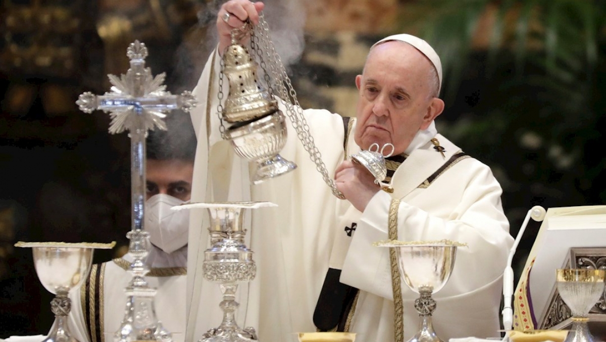 Papa Francisco renuncia al lavado de pies del Jueves Santo