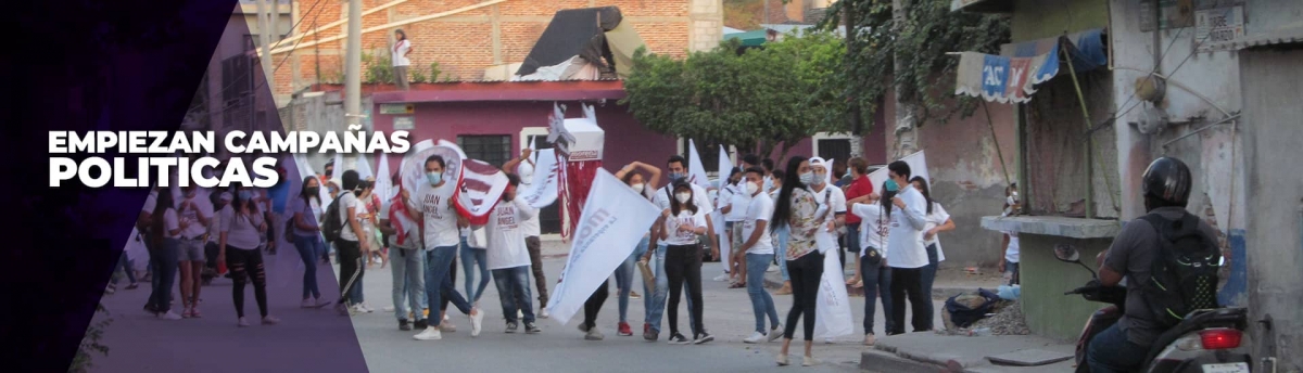 Empiezan las campañas políticas en la región sur
