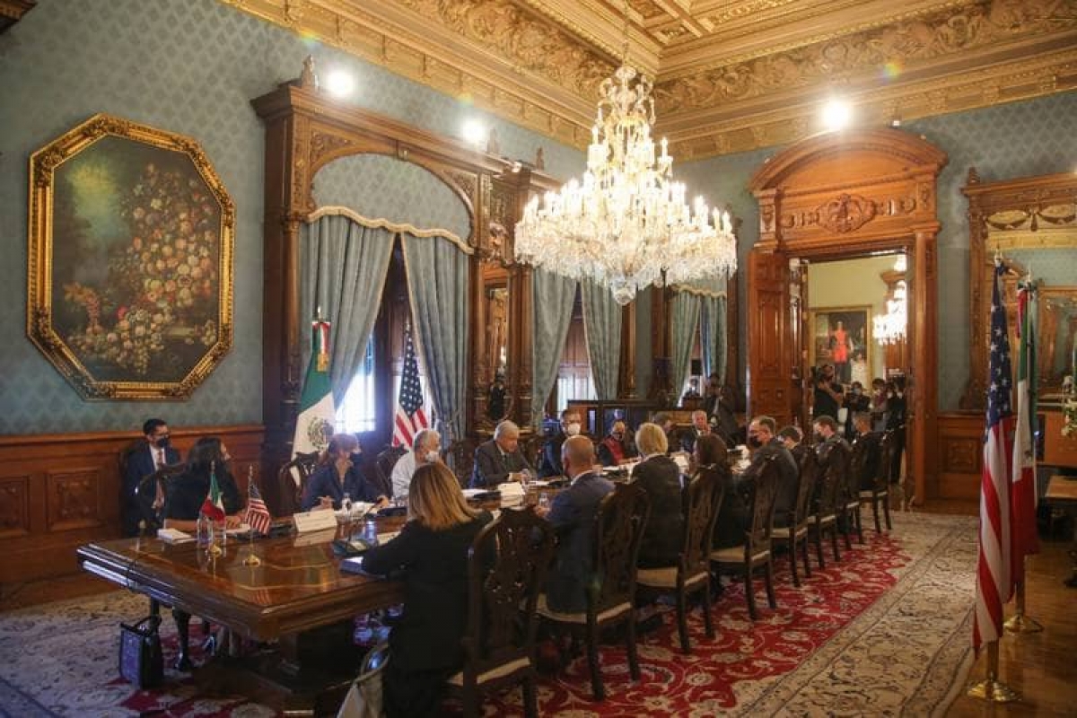 Esto acordaron AMLO y Kamala Harris en su primer encuentro oficial