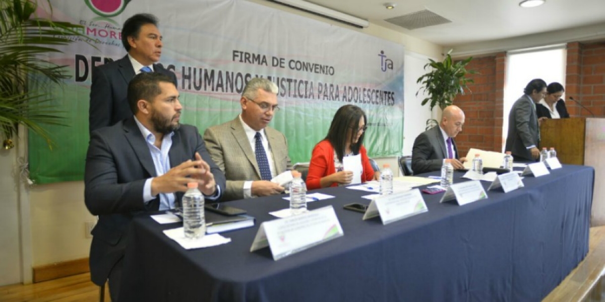 Firman CDHM y TSJ convenio sobre derechos humanos y justicia para adolescentes