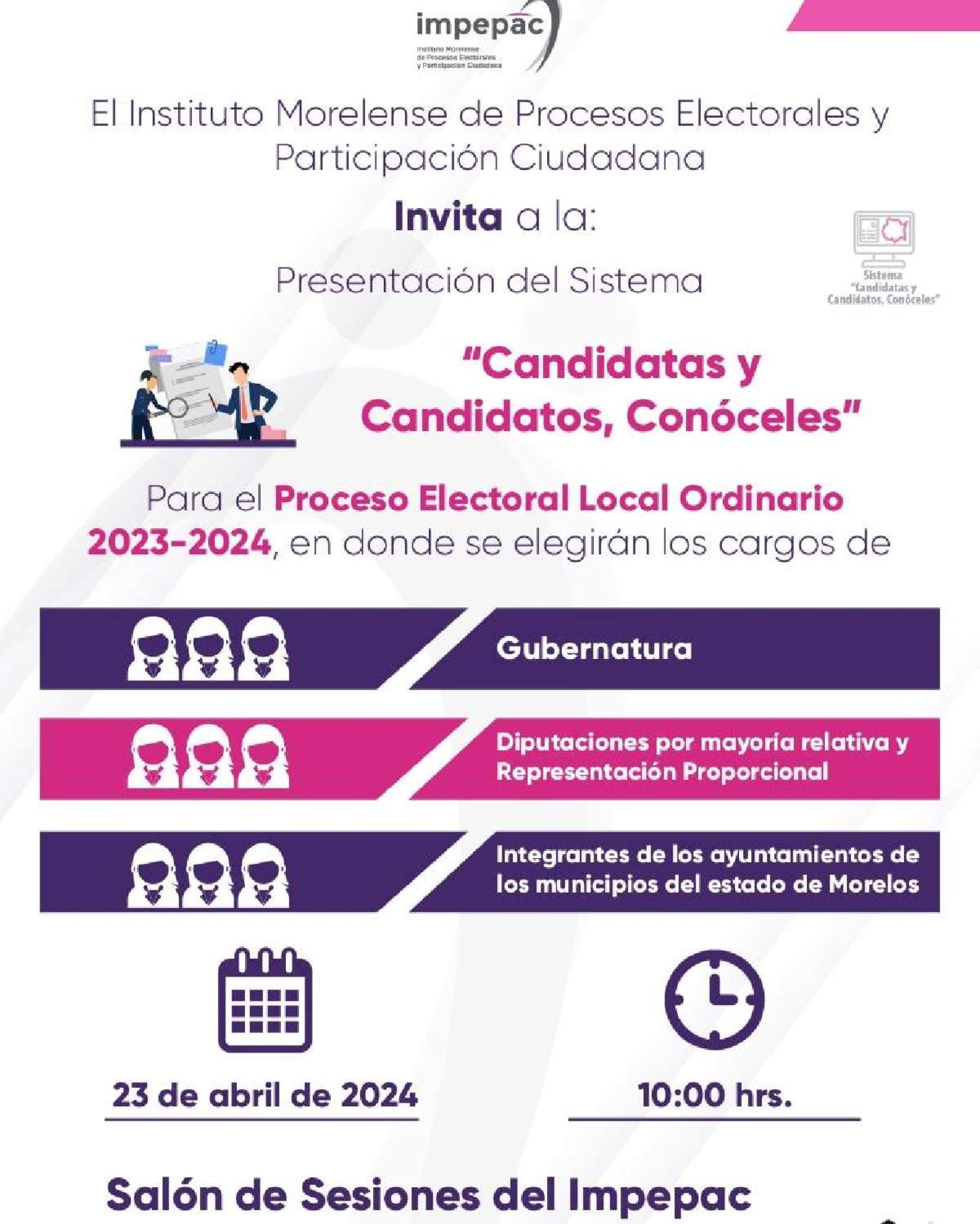 En operación, plataforma para conocer a candidatos