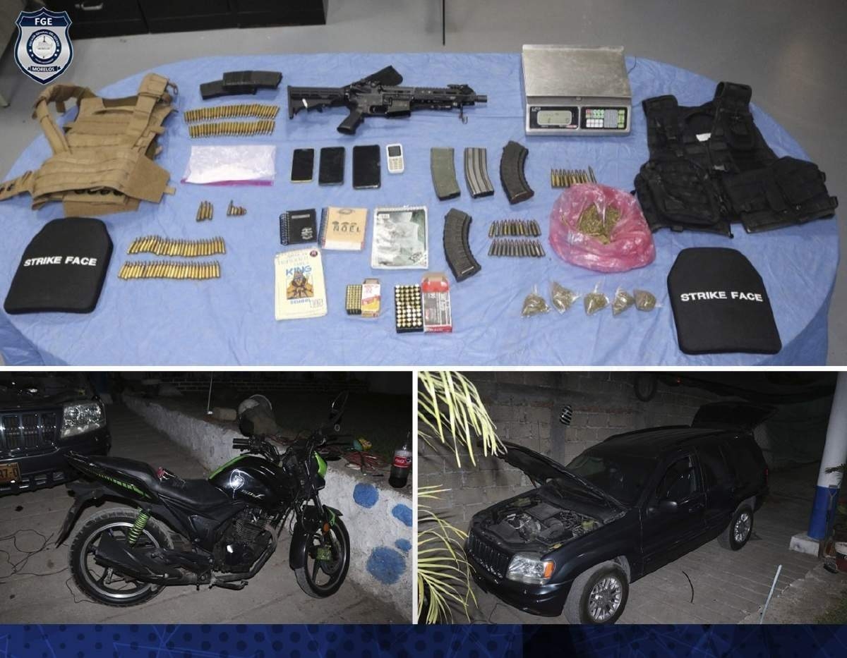 En un cateo, detienen a dos hombres en la colonia Lázaro Cárdenas
