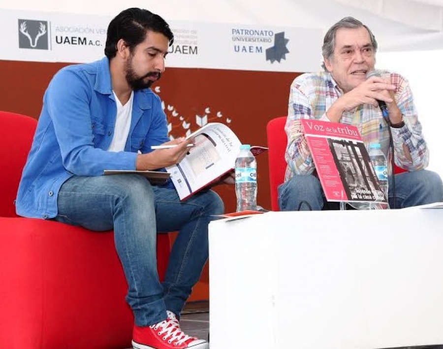 Presentaron el número 7 de Voz de la Tribu, en la Feria del Libro UAEM