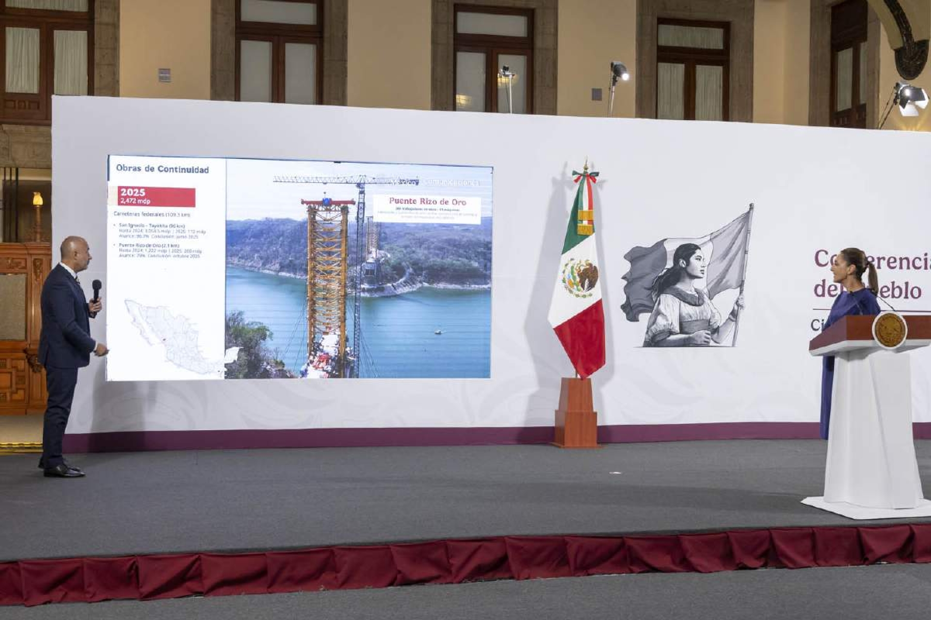 Anuncia Sheinbaum visita exprés a Morelos