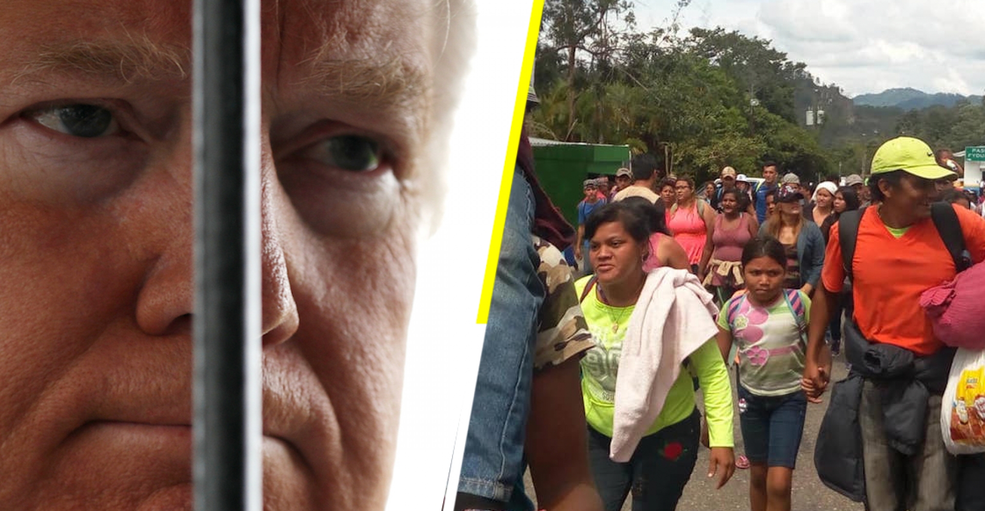 Prevé Trump “muerte y caos” si no se detiene a migrantes