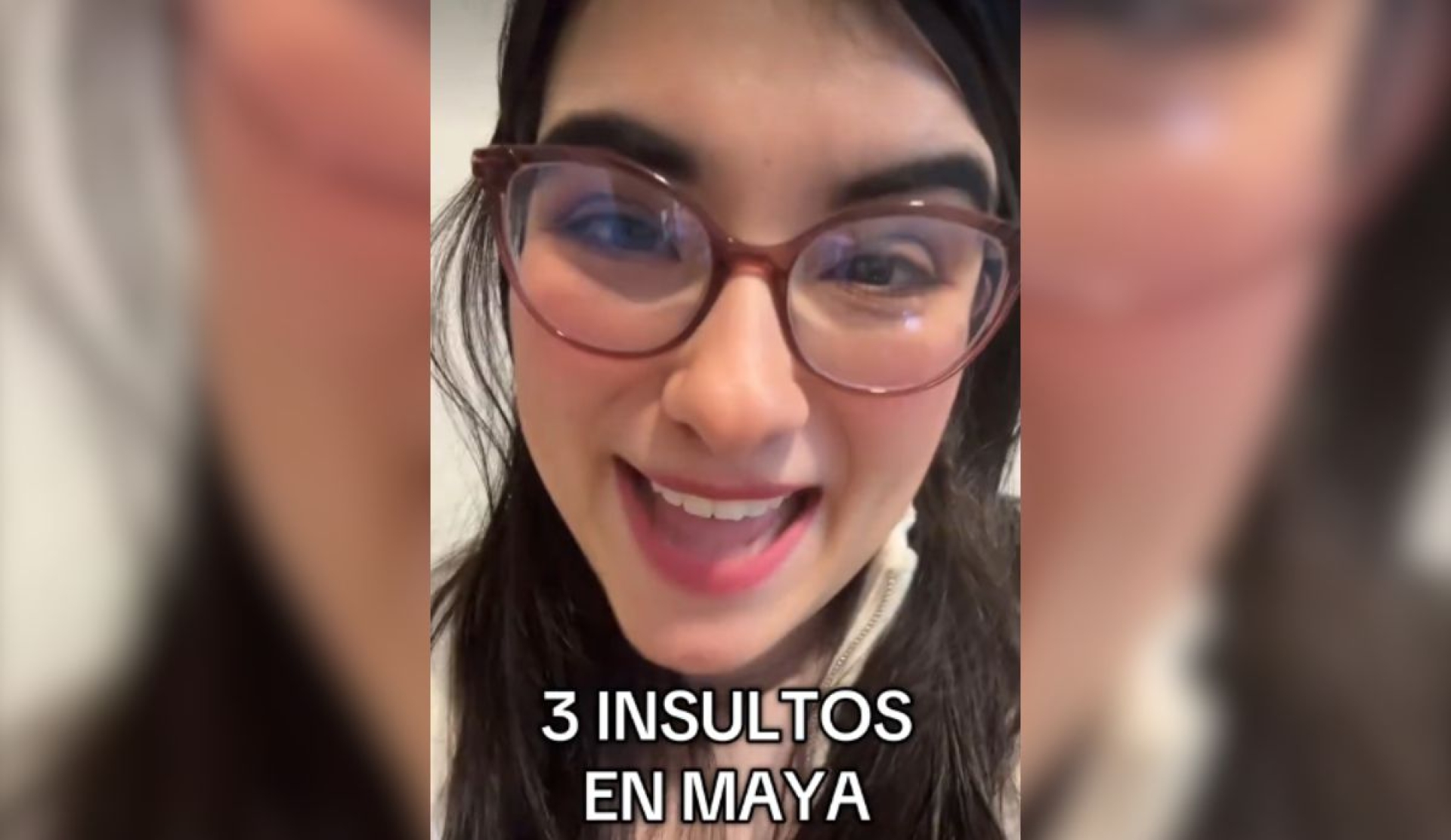 TikToker yucateca causa sensación al enseñar insultos en maya: video se hace viral