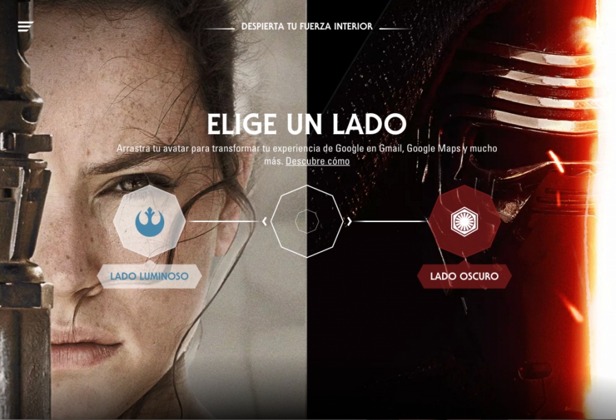 Lo último de Google para los verdaderos fans de Star Wars