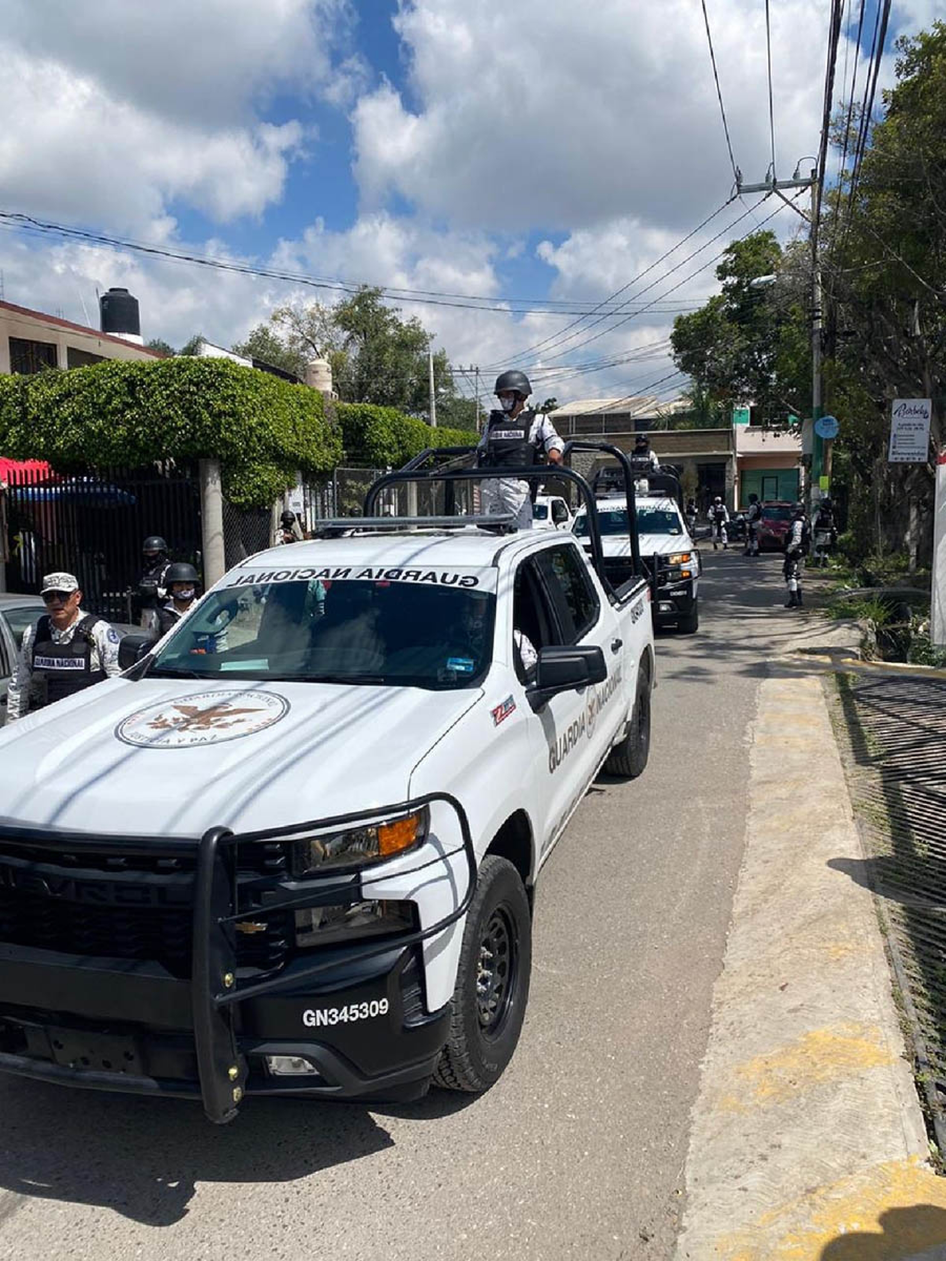 Llega Guardia Nacional a Acapantzingo