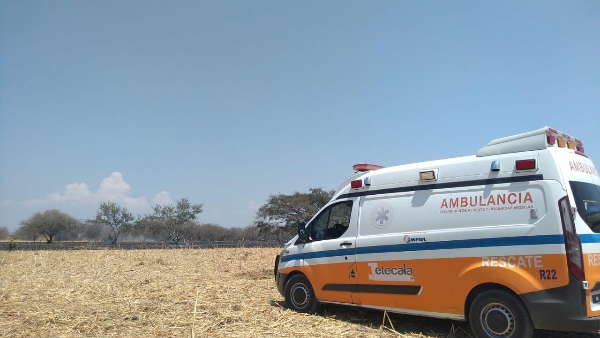 Falleció quemado en un pastizal en Coatlán del Río