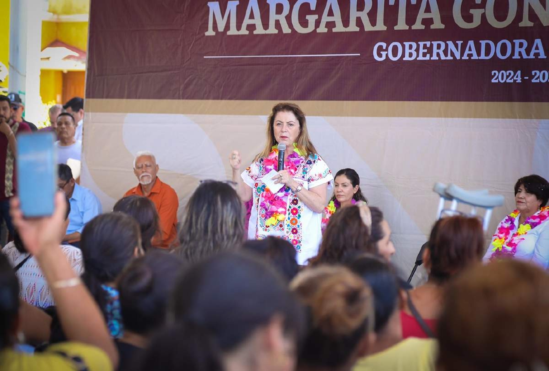 Celebra Margarita González nuevos anuncios sobre gabinete federal