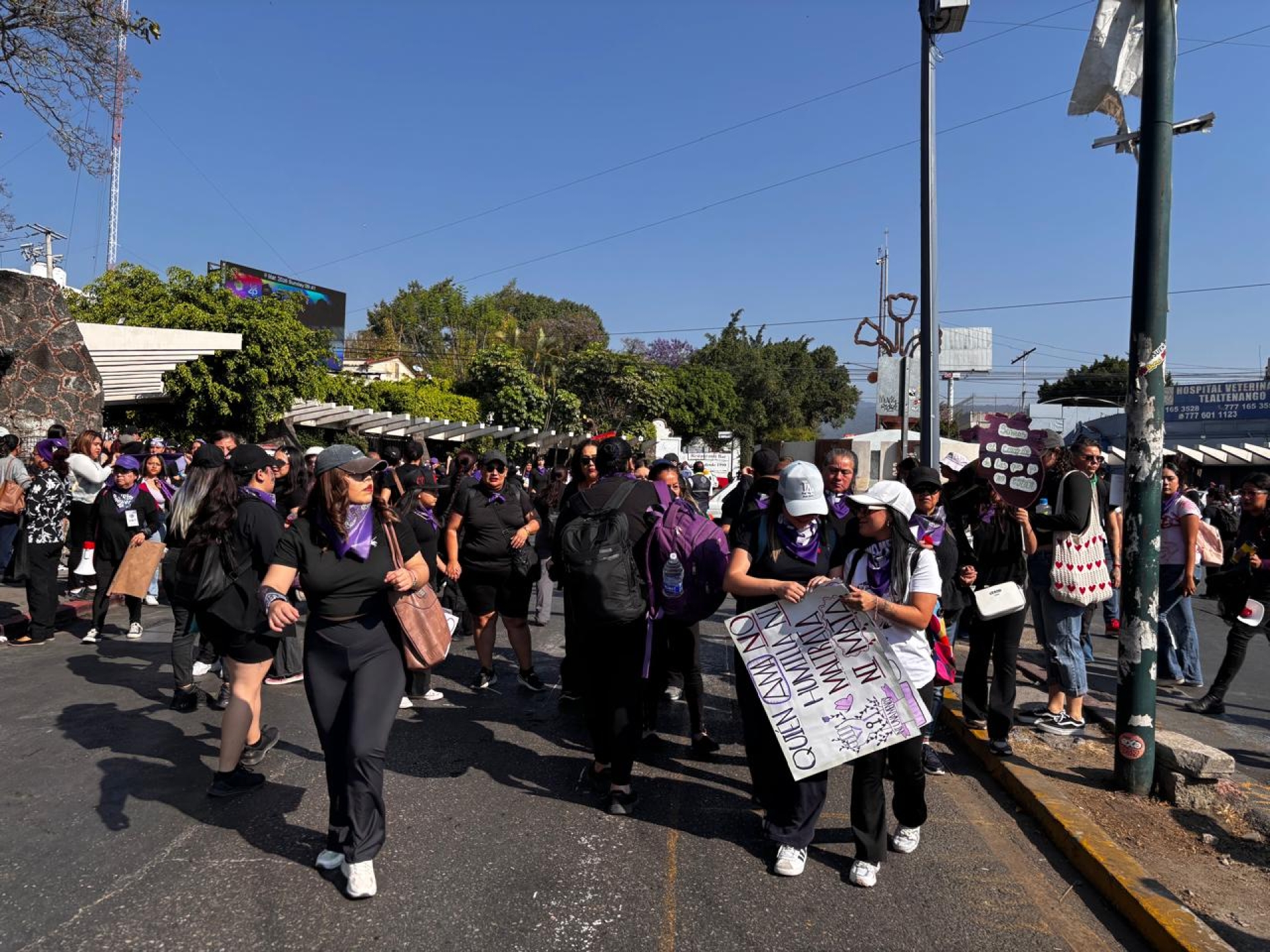 Comienza organización de contingentes de marcha del 8M