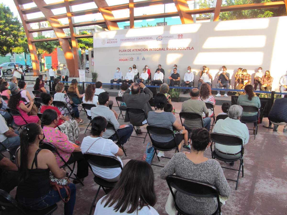Gobierno federal construirá más casas para damnificados en Jojutla