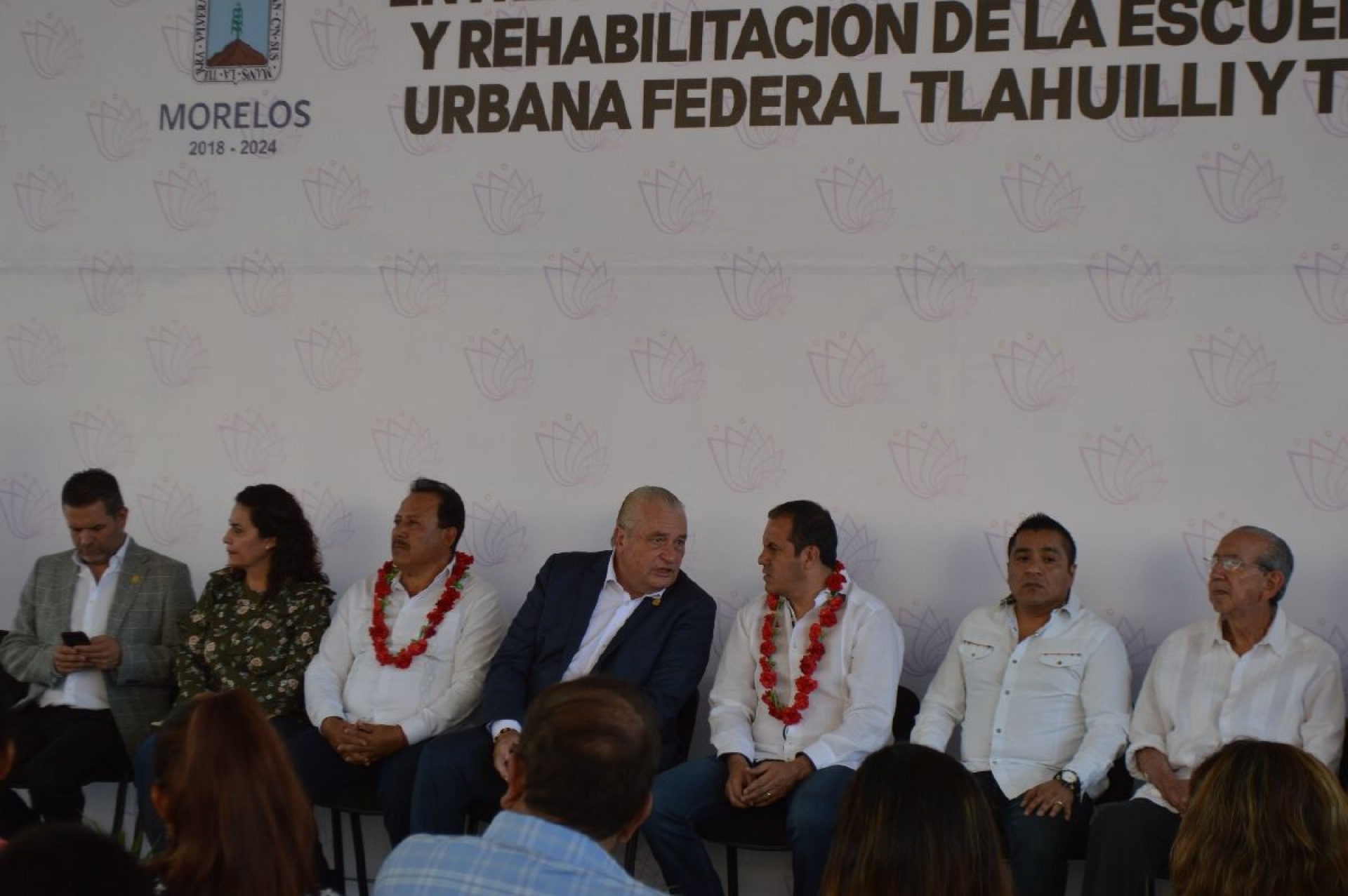 Entregan rehabilitación de primaria de Axochiapan que resultó con daños por el sismo del 19-S