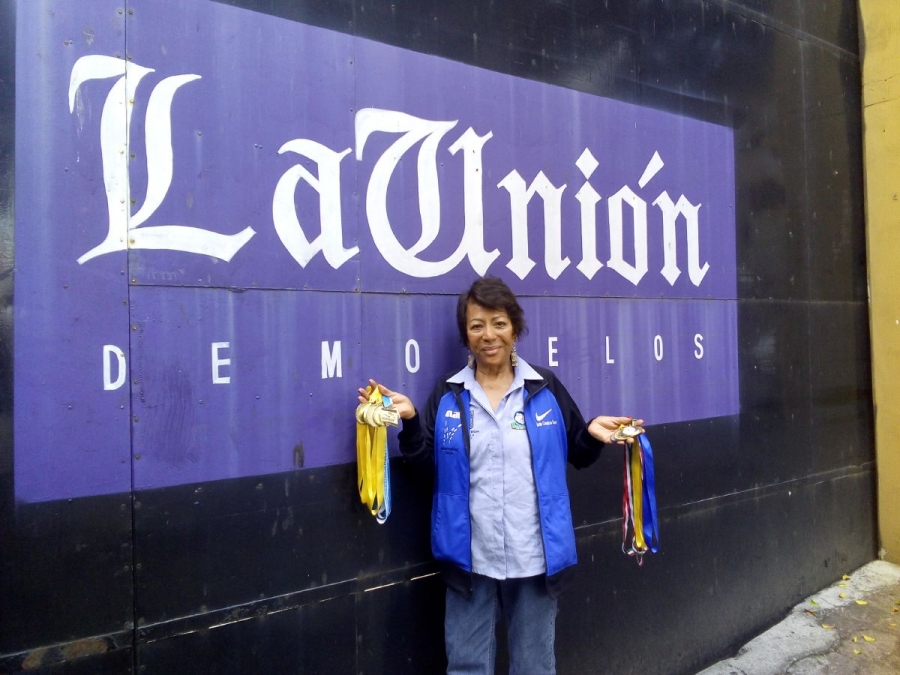 Gloria Casolco regresa a Morelos con medallas