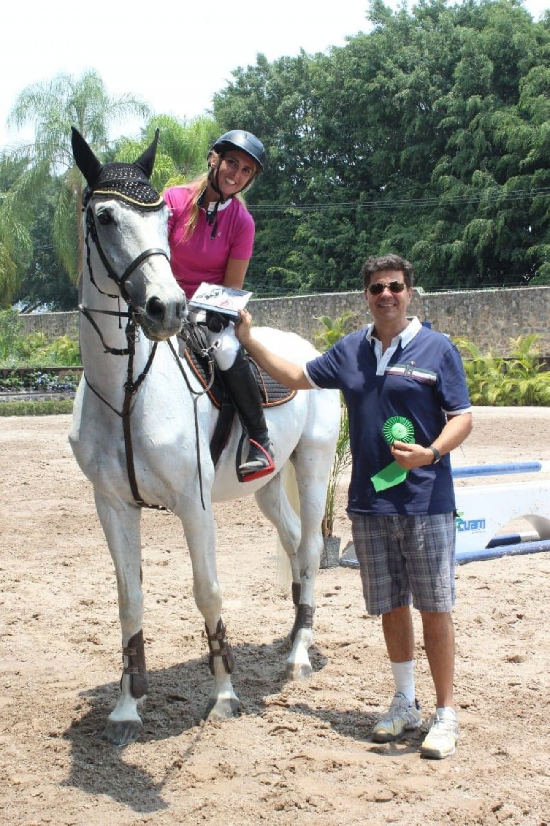 Santiago Báez conquista la prueba de 1.20 metros en el Circuito Vista Hermosa