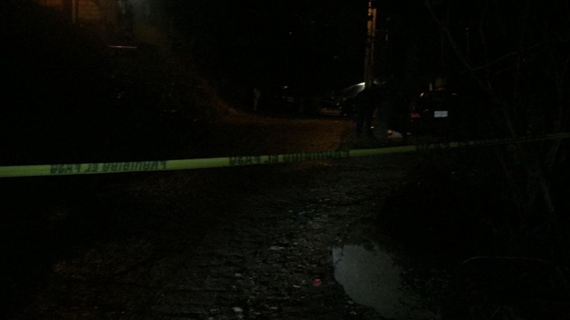 Asesinado frente a su familia