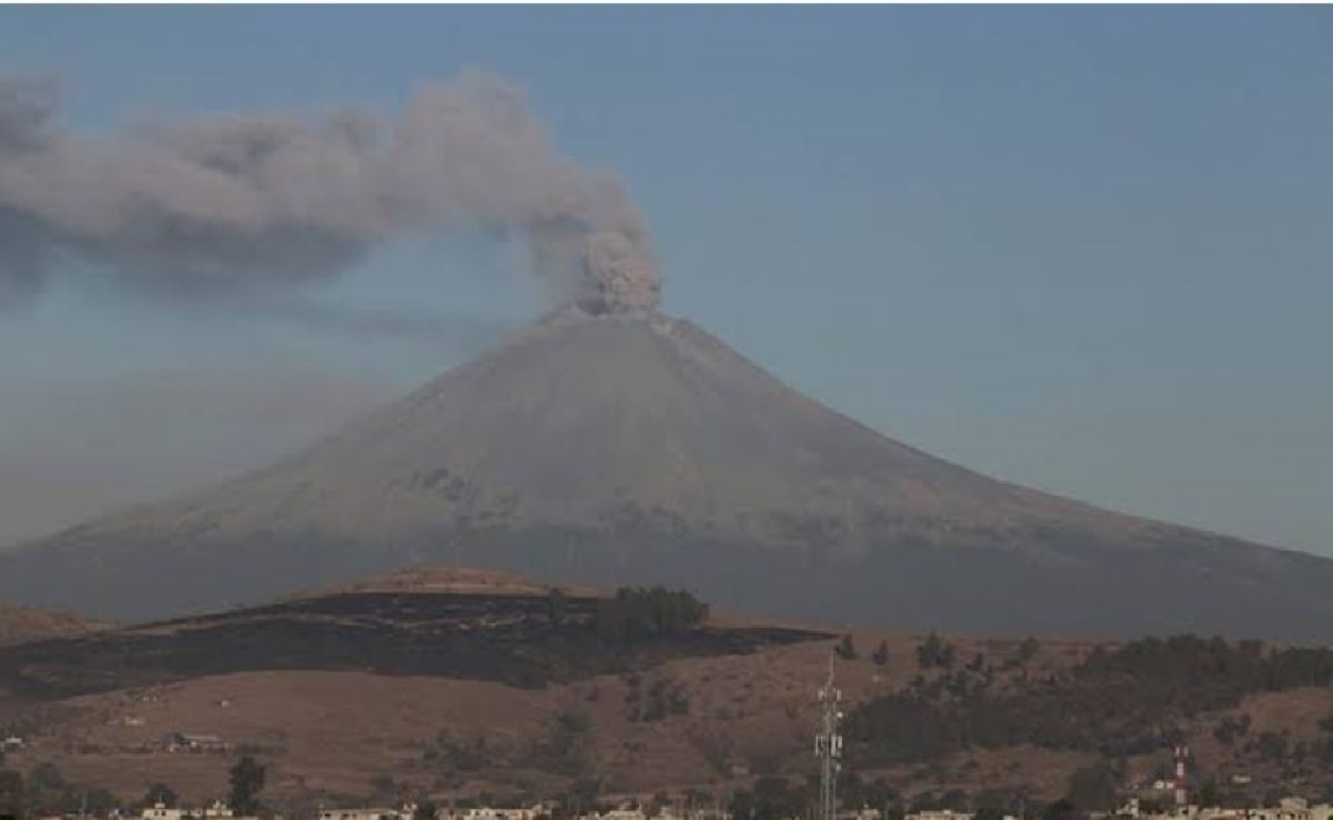 Ante actividad del Popocatépetl, cambia Alerta Volcánica a Amarillo fase 3