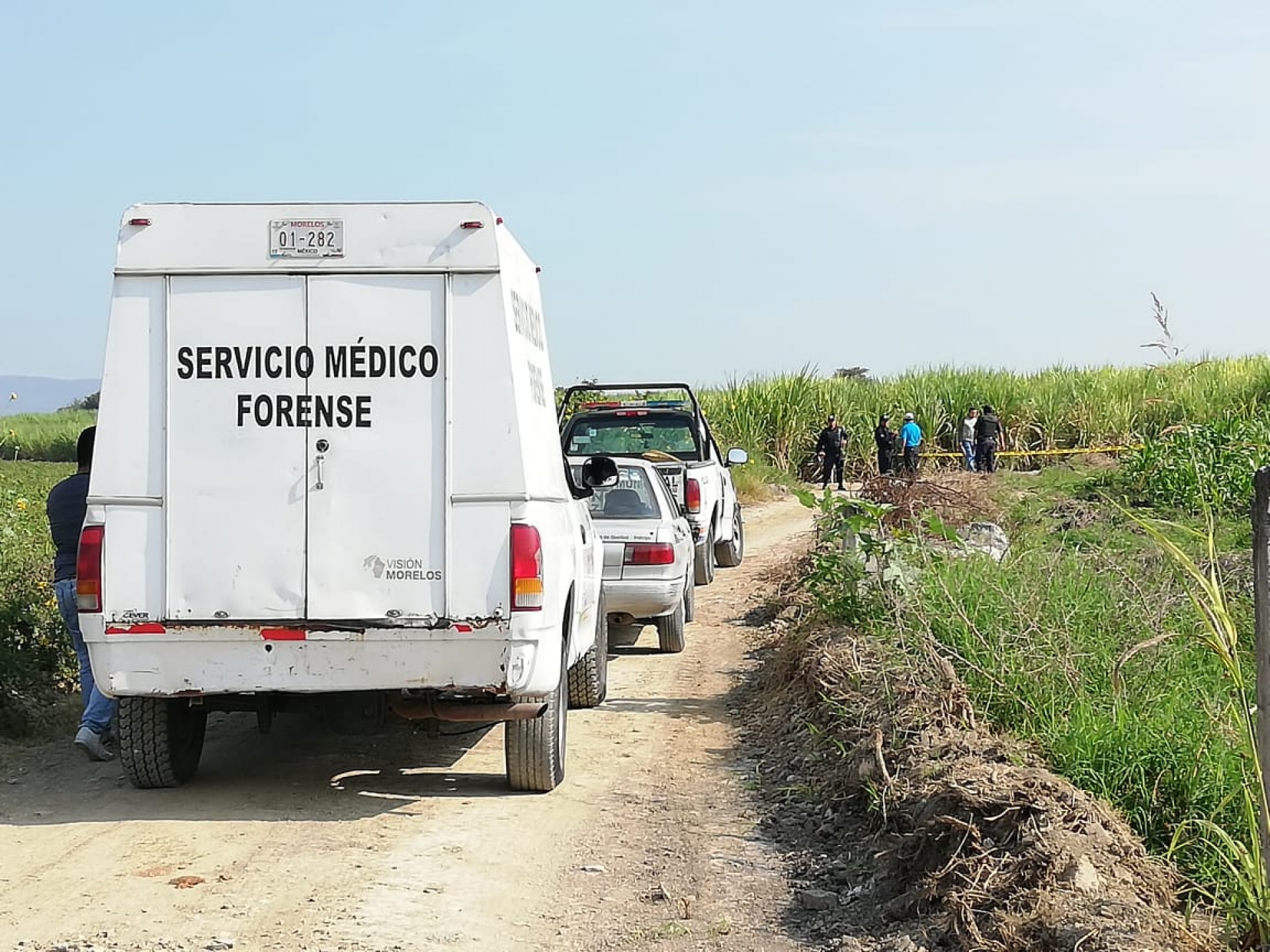 Hallan cadáver en campos de cultivo 'La Joya', en Tlaquiltenango