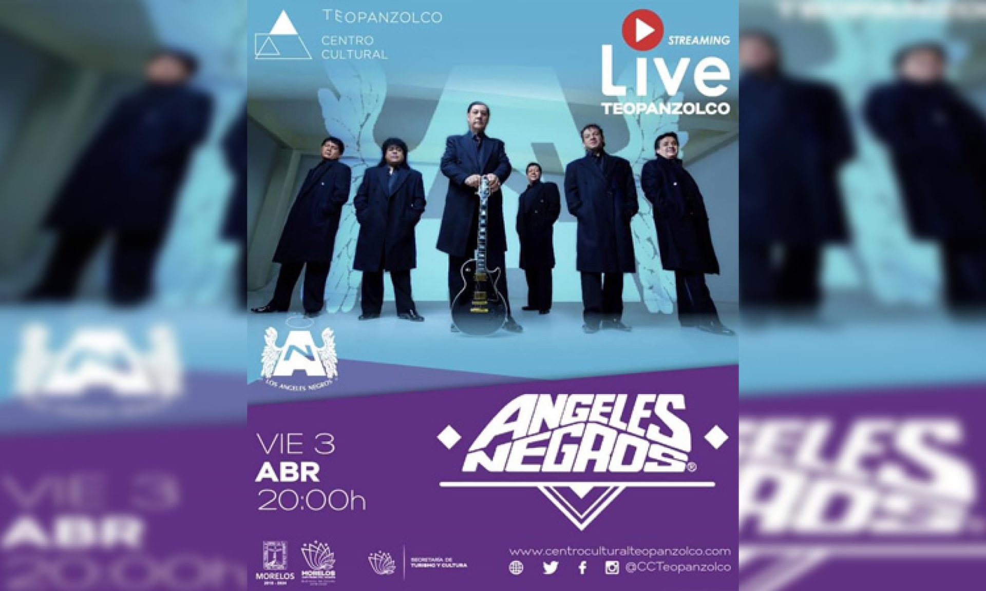 Morelos transmitirá conciertos en línea todos los viernes