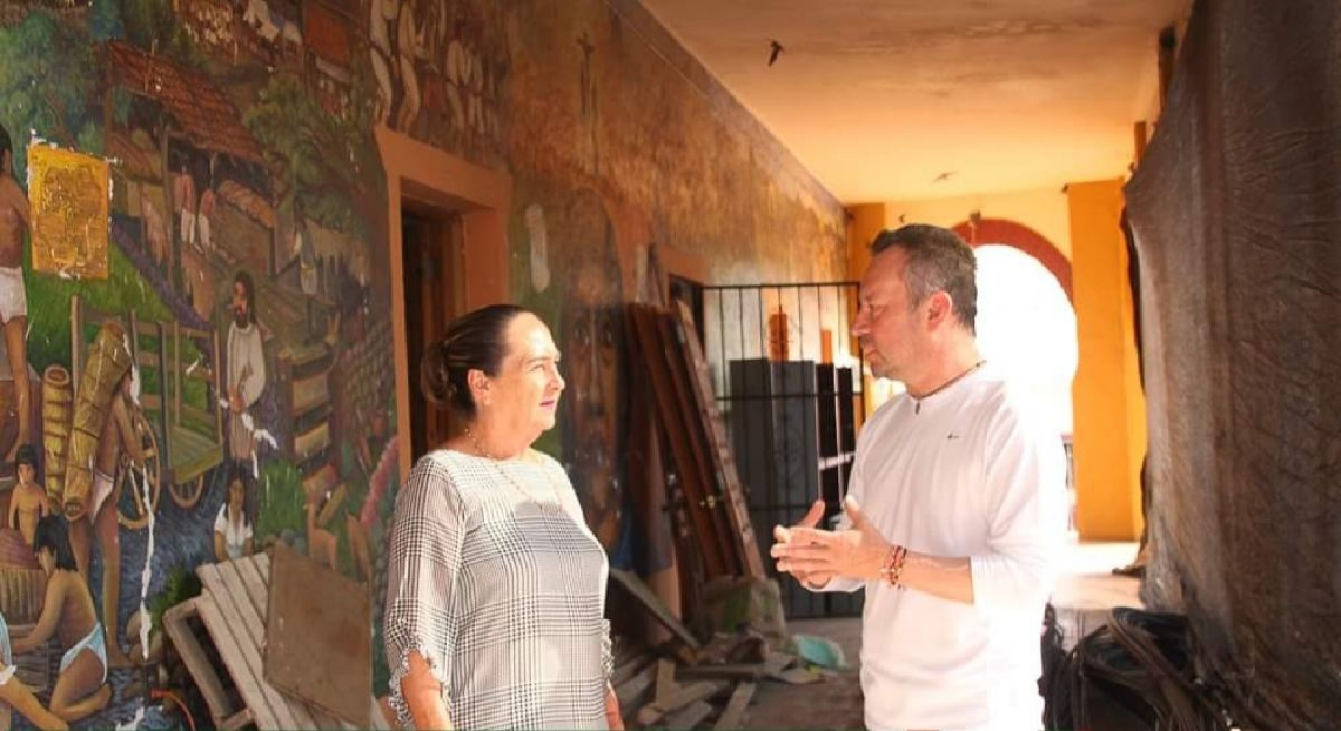 Comienzan la restauración del palacio municipal de Mazatepec
