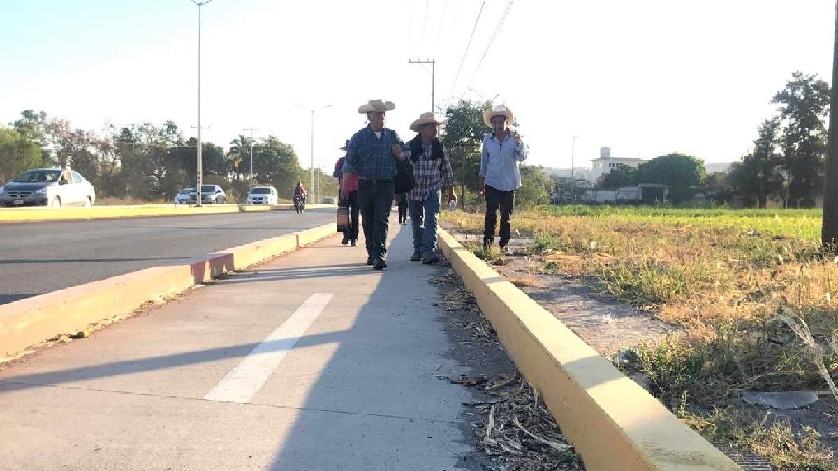 Inician caminata de 120 km para exigir seguridad