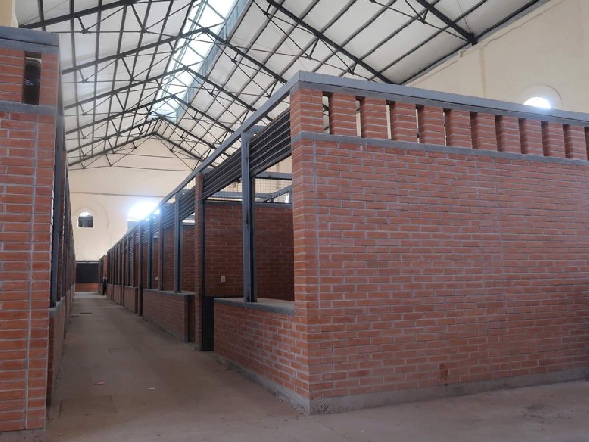 A punto de terminar, la nave mayor del mercado de Zacatepec