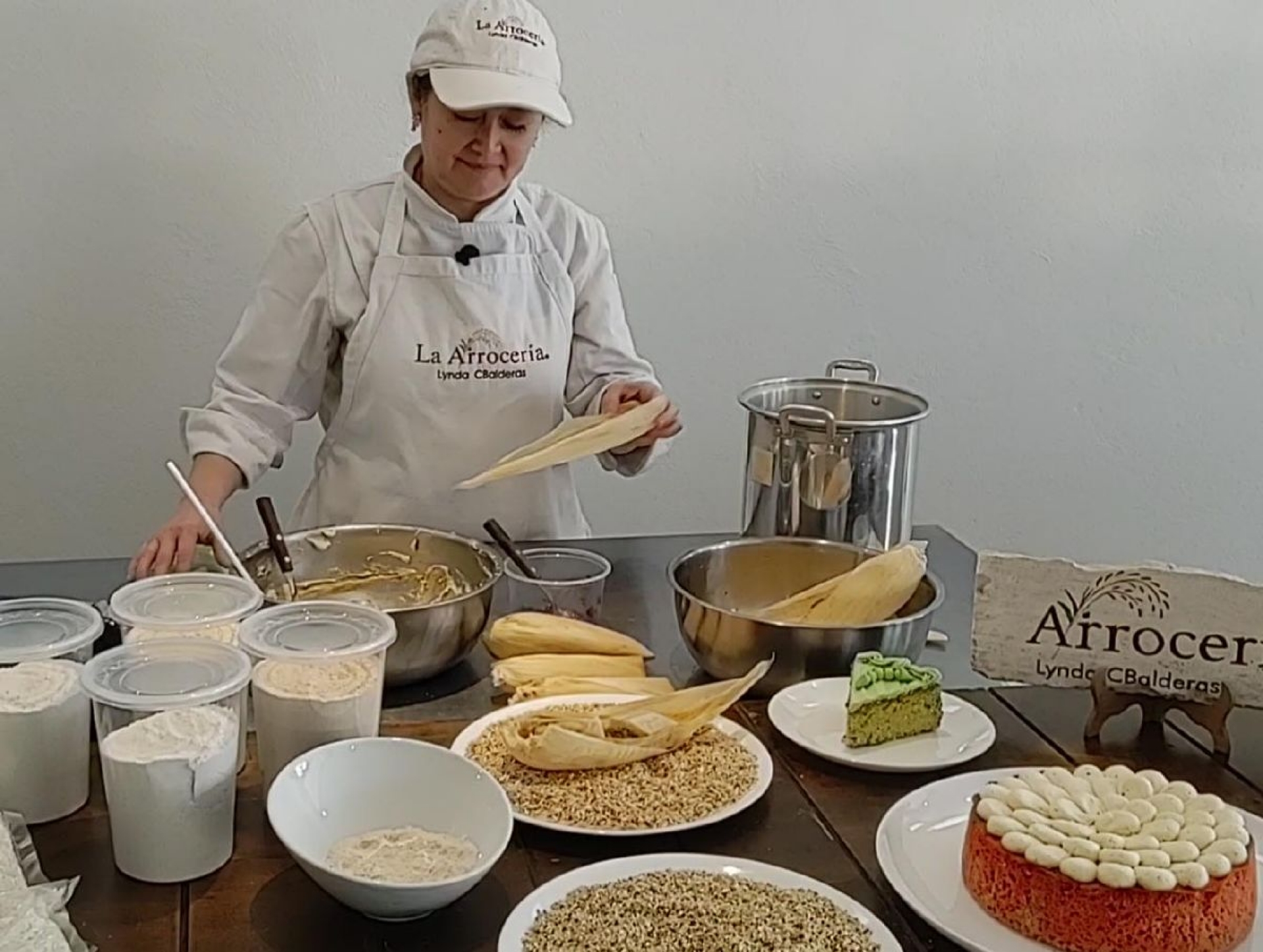 Tamales de arroz para el Día de la Candelaria