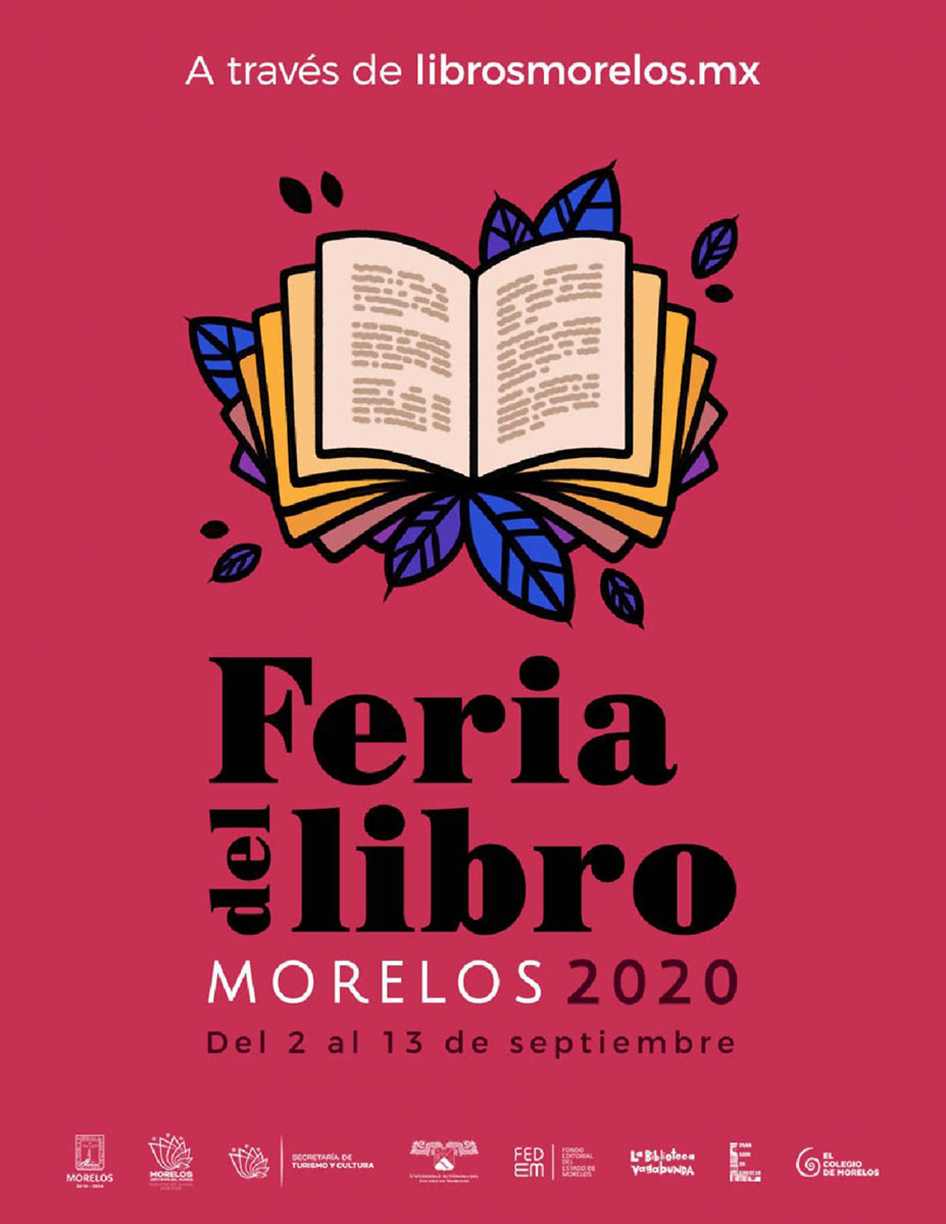 Se realizará Feria del Libro Morelos 2020 bajo modalidad en línea