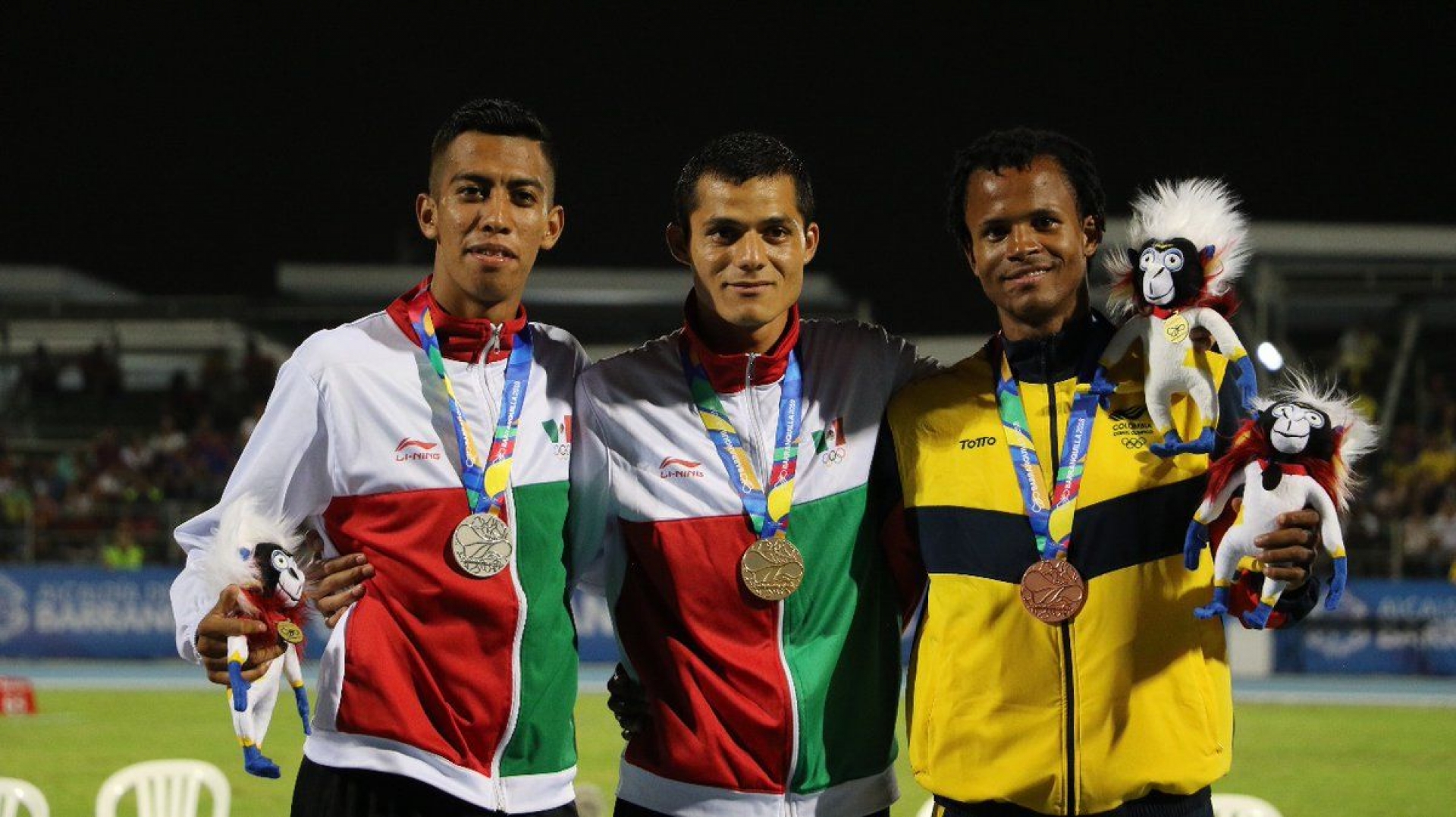 Fernando Martínez y José Rodríguez suben al pódium en Barranquilla