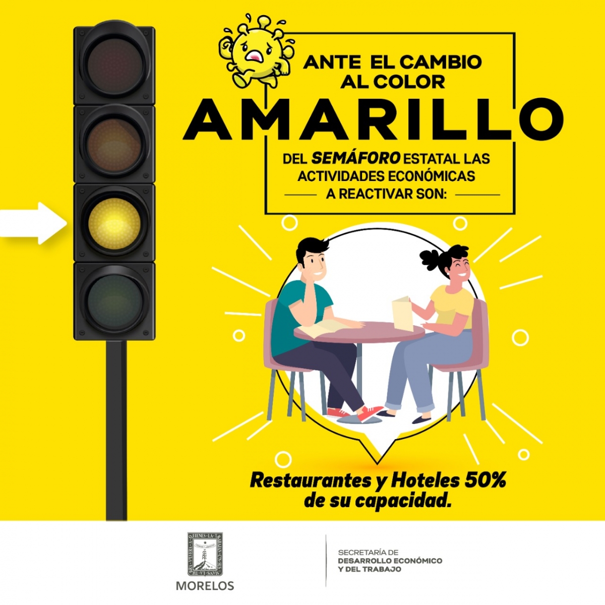 Exhorta SDEyT a aplicar protocolos de salud en las unidades económicas
