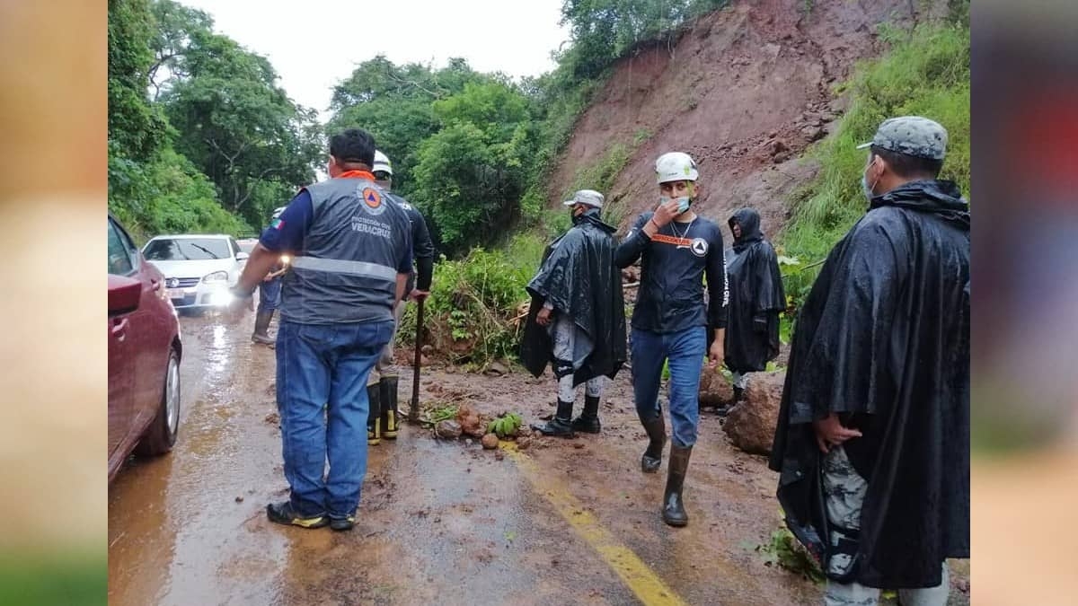Frente frío pegó con fuerza en estos municipios de Veracruz