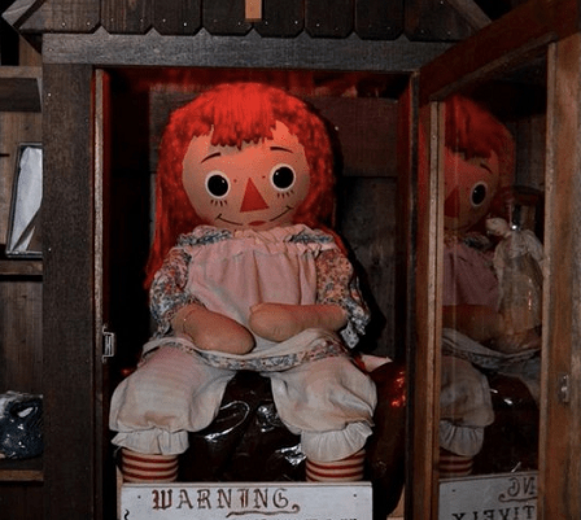 ¿Annabelle escapó de su Vitrina?